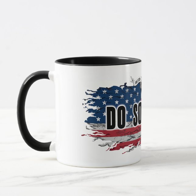 Caneca MICHELLE OBAMA "FAÇA ALGO" Mug (Esquerda)