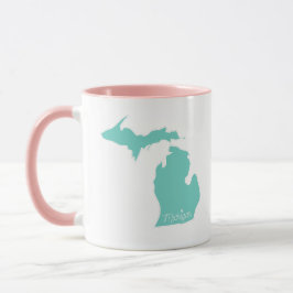 Caneca Michigan com coração