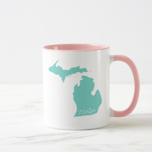 Caneca Michigan com coração (Direita)