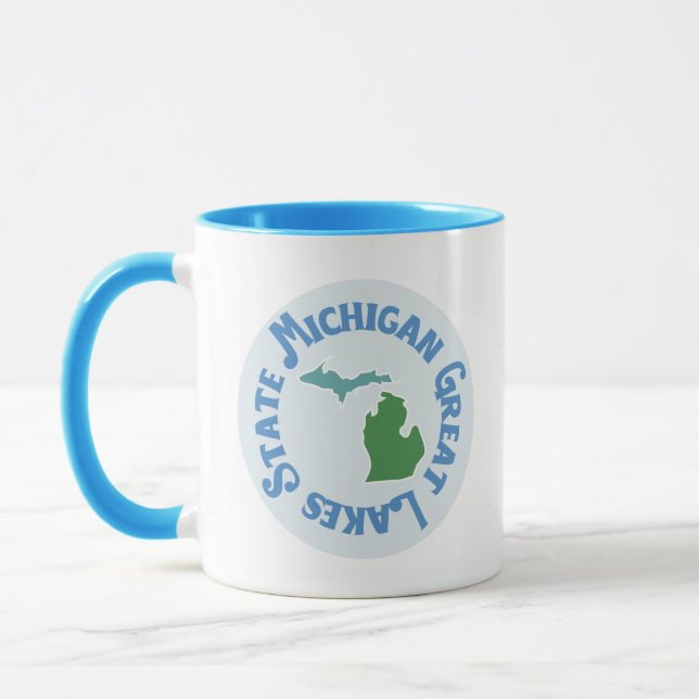 Caneca Michigan - Estado dos Lagos Excelentes (Esquerda)