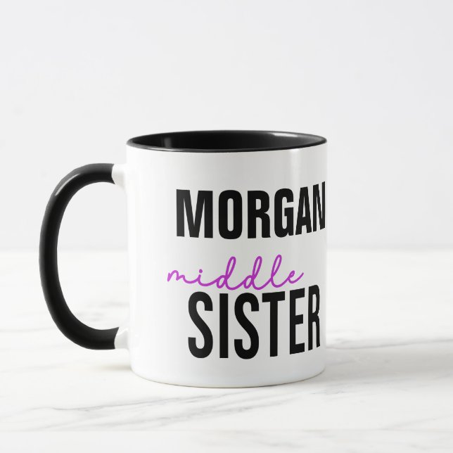 Caneca Middle Sister Mug (Esquerda)