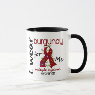 Caneca Mieloma múltiplo EU VISTO BORGONHA PARA MIM 43