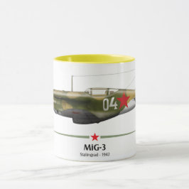 Caneca MiG-3 Batalha de Stalingrado - 1942