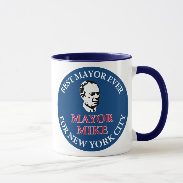 Caneca Mike Bloomberg para o Mayor (Direita)