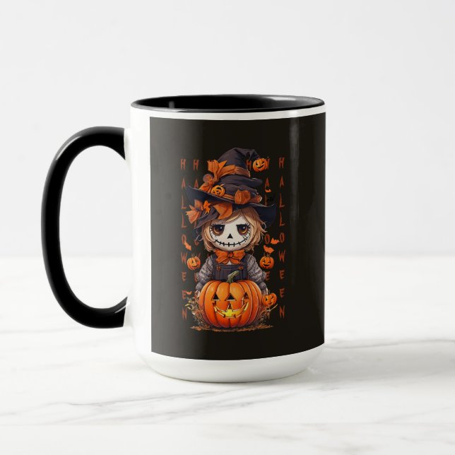 Caneca Mike, o espantalho do Halloween (Esquerda)