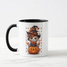 Caneca Mike, o espantalho do Halloween