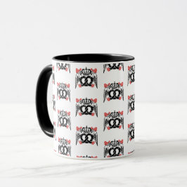Caneca Mikitiez pretzel padre rainha do rei