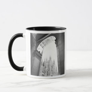 Caneca Milão Itália, Galeria Vista do Duomo