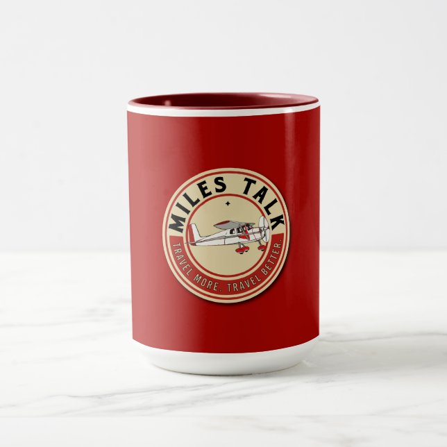 Caneca MilesTalk Mug em Vermelho (Centro)