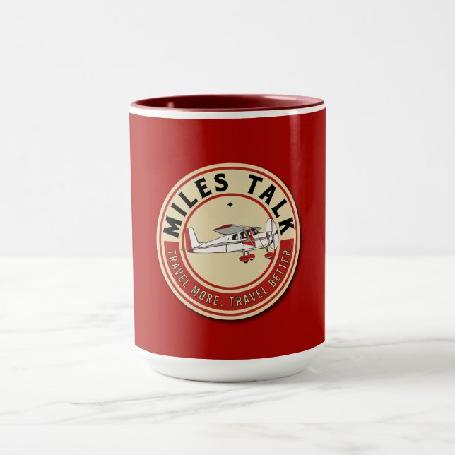 Caneca MilesTalk Mug em Vermelho (Centro)