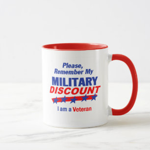 Caneca MILITAR do DISCONTO