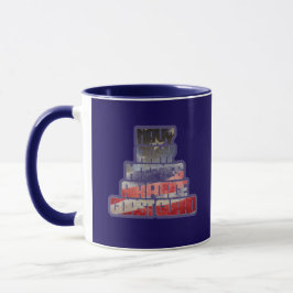CANECA MILITAR DOS EUA - OBRIGADO