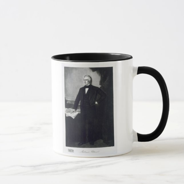 Caneca Millard Fillmore, 13o presidente do Sta unido (Direita)