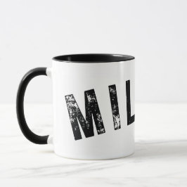 Caneca Milton MÃE Giant Rustic Impressão Mug