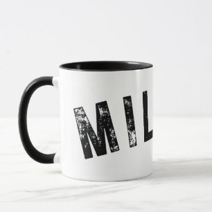 Caneca Milton MÃE Giant Rustic Impressão Mug