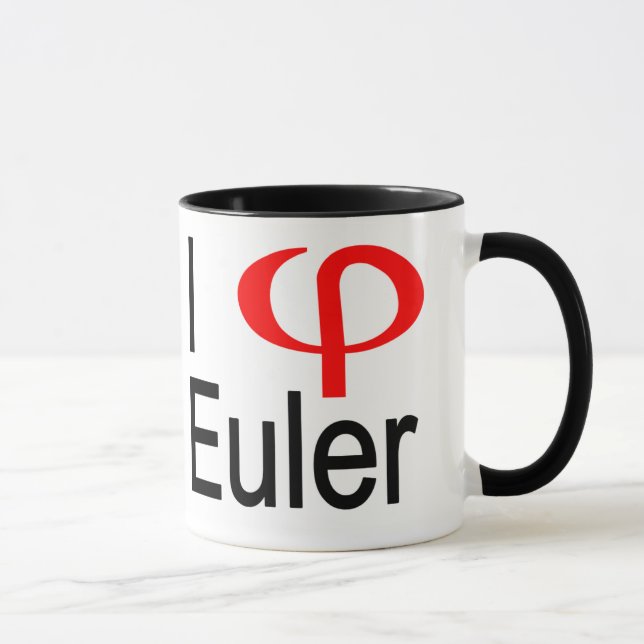 Caneca mim coração Euler (Direita)