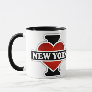 Caneca Mim coração New York