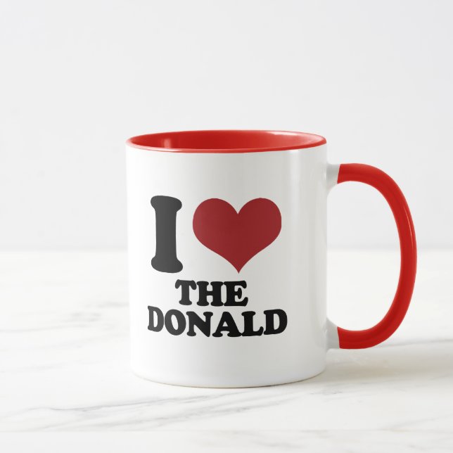 Caneca Mim coração o Donald (Direita)