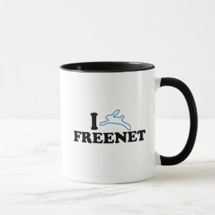 Caneca Mim freenet do coelho