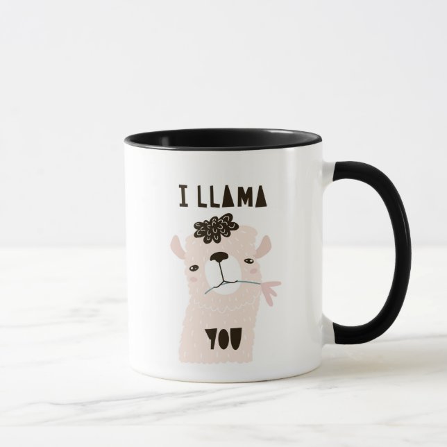 Caneca Mim lama você (Direita)