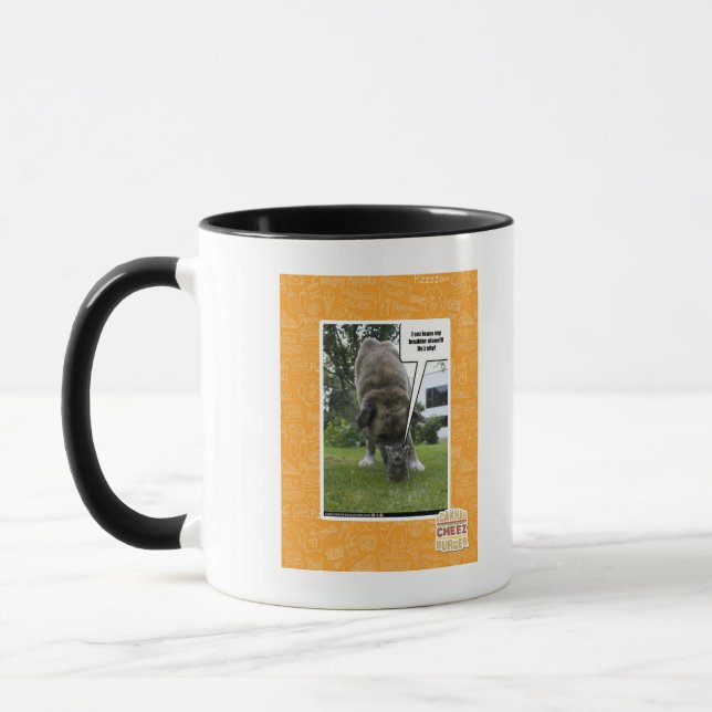 Caneca Mim licença do sez meu brudder apenas (Esquerda)