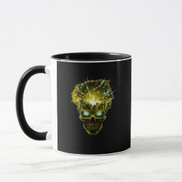 Caneca Mind Overload | Exploding Skull Cosmic Energy