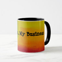 "Minha Bebida, Minha Empresa" Mug