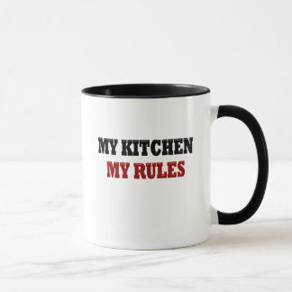 Caneca Minha cozinha Minhas regras