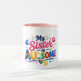 Caneca Minha Irmã É IN-CRÍVEL