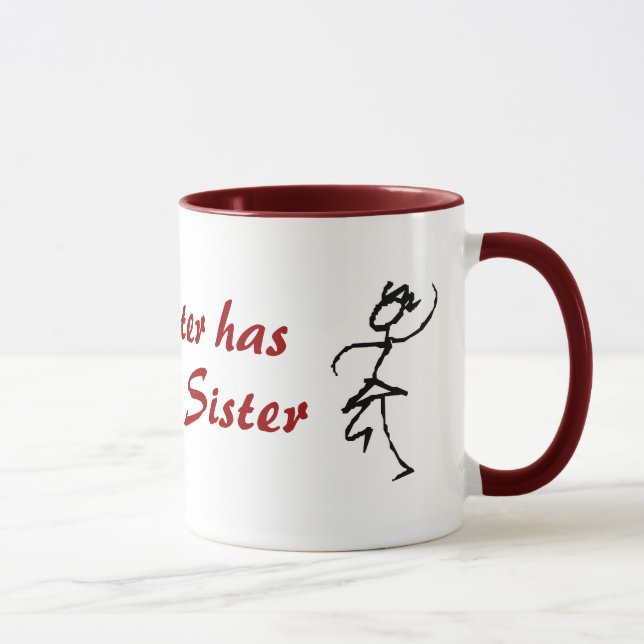 Caneca Minha irmã tem a melhor irmã (Direita)
