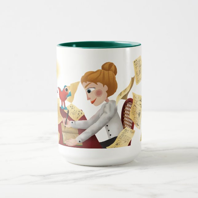 Caneca Minha Mug de Café da Super Ciência - Estudando! (Centro)