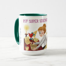 Minha Mug de Café da Super Ciência - Estudando! v2