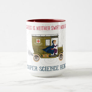 Caneca Minha Mug de Café da Super Science - Progresso