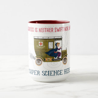 Caneca Minha Mug de Café da Super Science - Progresso