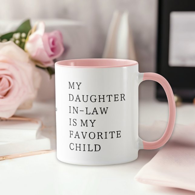 Caneca Minha Nora é Meu Filho Favorito (Criador carregado)