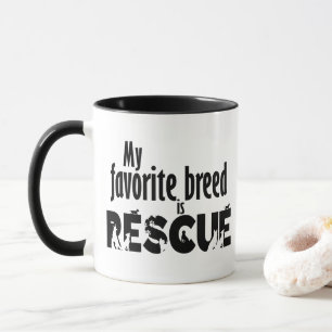 Caneca Minha Raça Favorita é Resgate