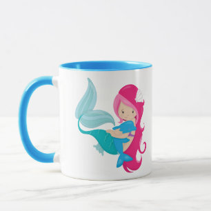 Caneca Minha Sereia e Golfinho Bonito