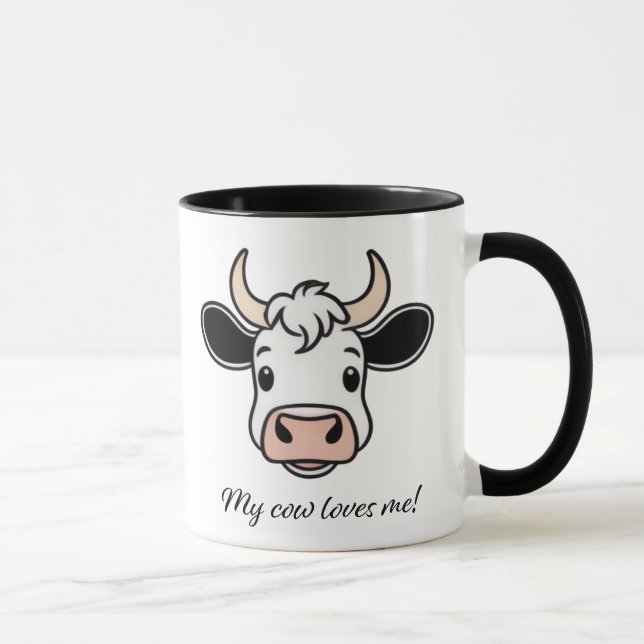 Caneca Minha Vaca Me Ama (Direita)