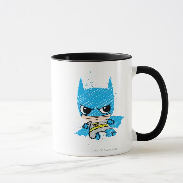 Caneca Mini Batman Sketch (Direita)