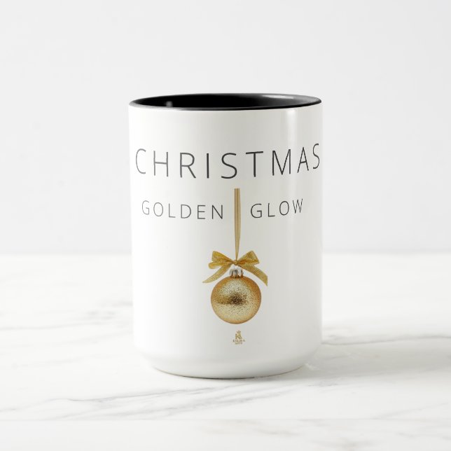 Caneca Minimal Christmas Line Art Tree | KaliraArts (Centro)