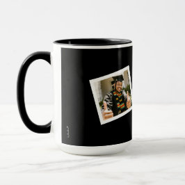 Caneca Minimalist Black & White 2 Framed Photo Graduate