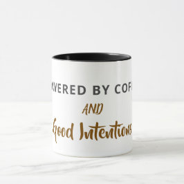 Caneca Minimalist Coffee Quote Postcard | Funny Good Inte