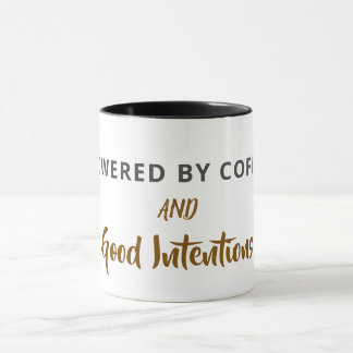 Caneca Minimalist Coffee Quote Postcard | Funny Good Inte