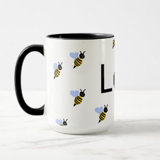 Caneca Minimalist Love & Bees – Presente Romântico
