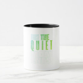 Caneca Minimalist Motivational Quote Mug — Modern Clean