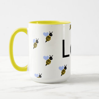 Caneca Minimalista Amor & Abelhas – Presente Român