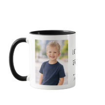 Caneca Minimalista Amor Você Vô Personalizada 2 Fo