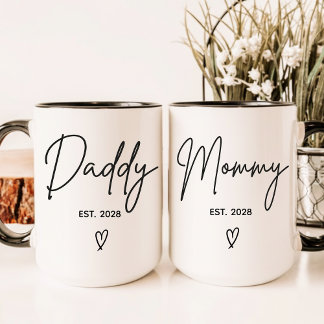 Caneca Minimalista Personalizada para Papai para N