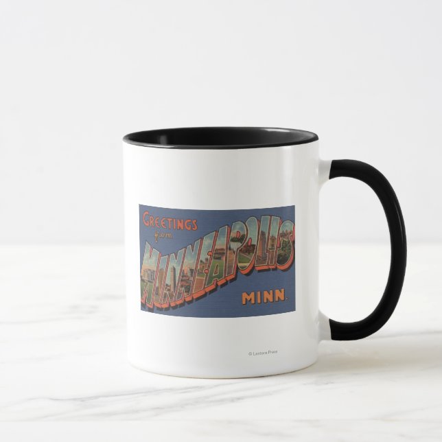 Caneca Minneapolis, Minnesota - Cenas Largas (Direita)