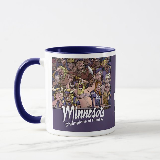 Caneca Minnesota: Campeões da Humildade (11 oz) (Esquerda)